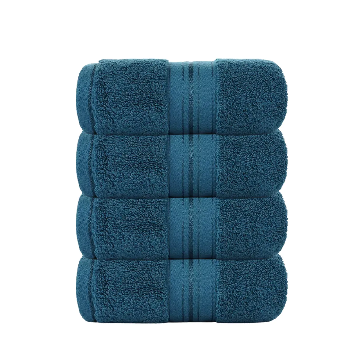 GENERICO - Pack 4 Toallas De Mano Algodon Hotel Spa 75x34 Cm