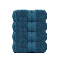 Pack 4 Toallas De Mano Algodon Hotel Spa 75x34 Cm