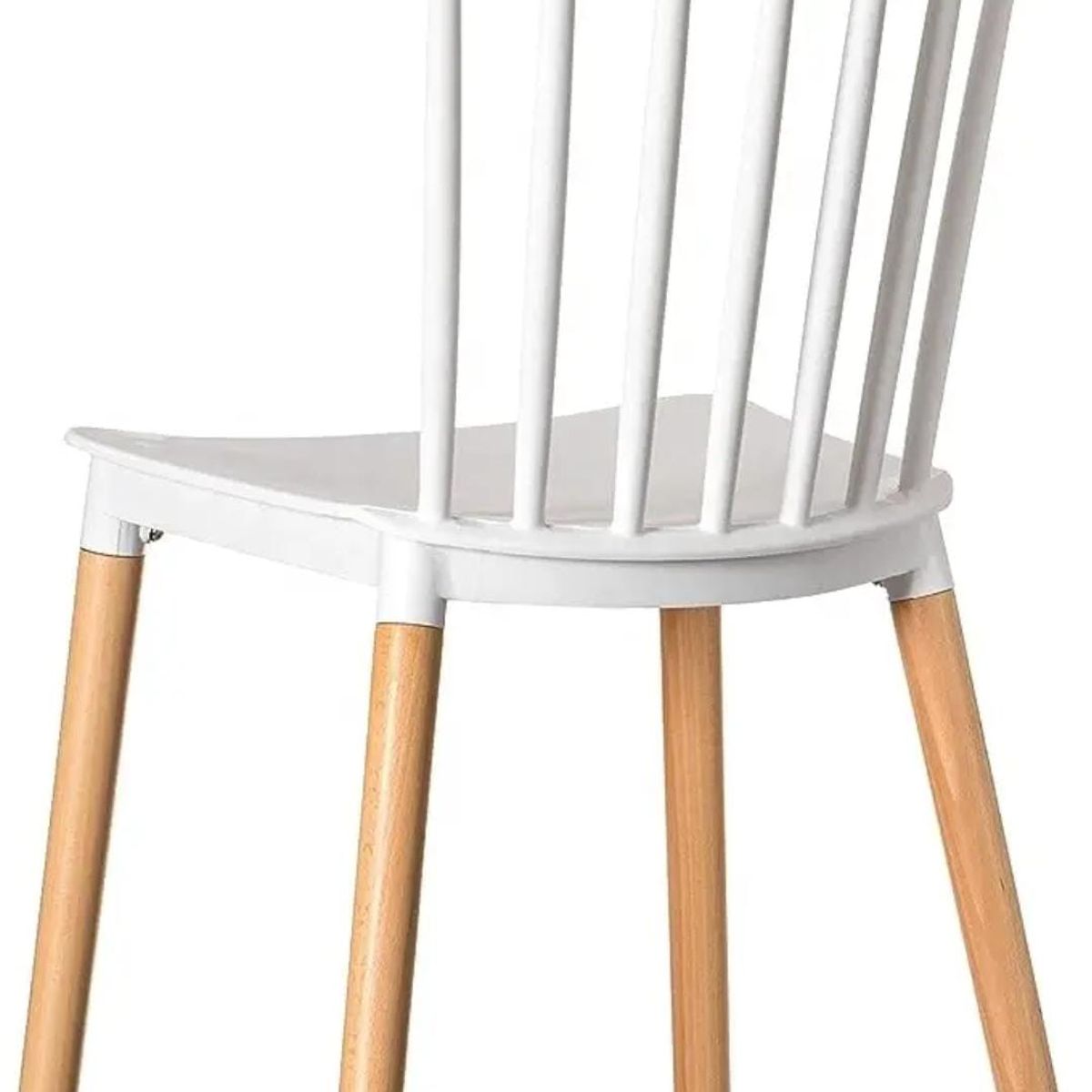 HABITA2 CHILE - Silla de Comedor Windsor de Polipropileno Blanco