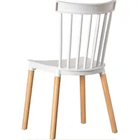 Silla de Comedor Windsor de Polipropileno Blanco