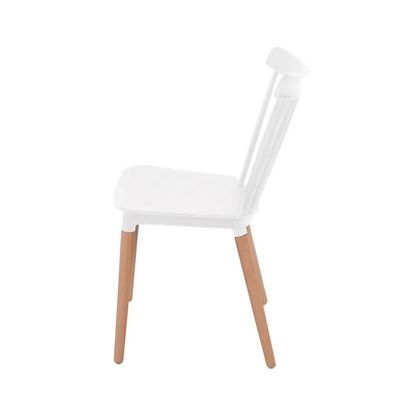 Imagen 2 del producto Silla de Comedor Windsor de Polipropileno Blanco