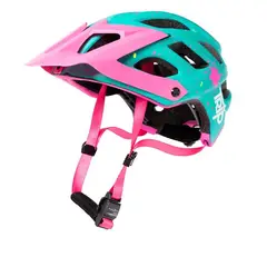 TRIP - Casco Bicicleta Enduro BluePink Talla M