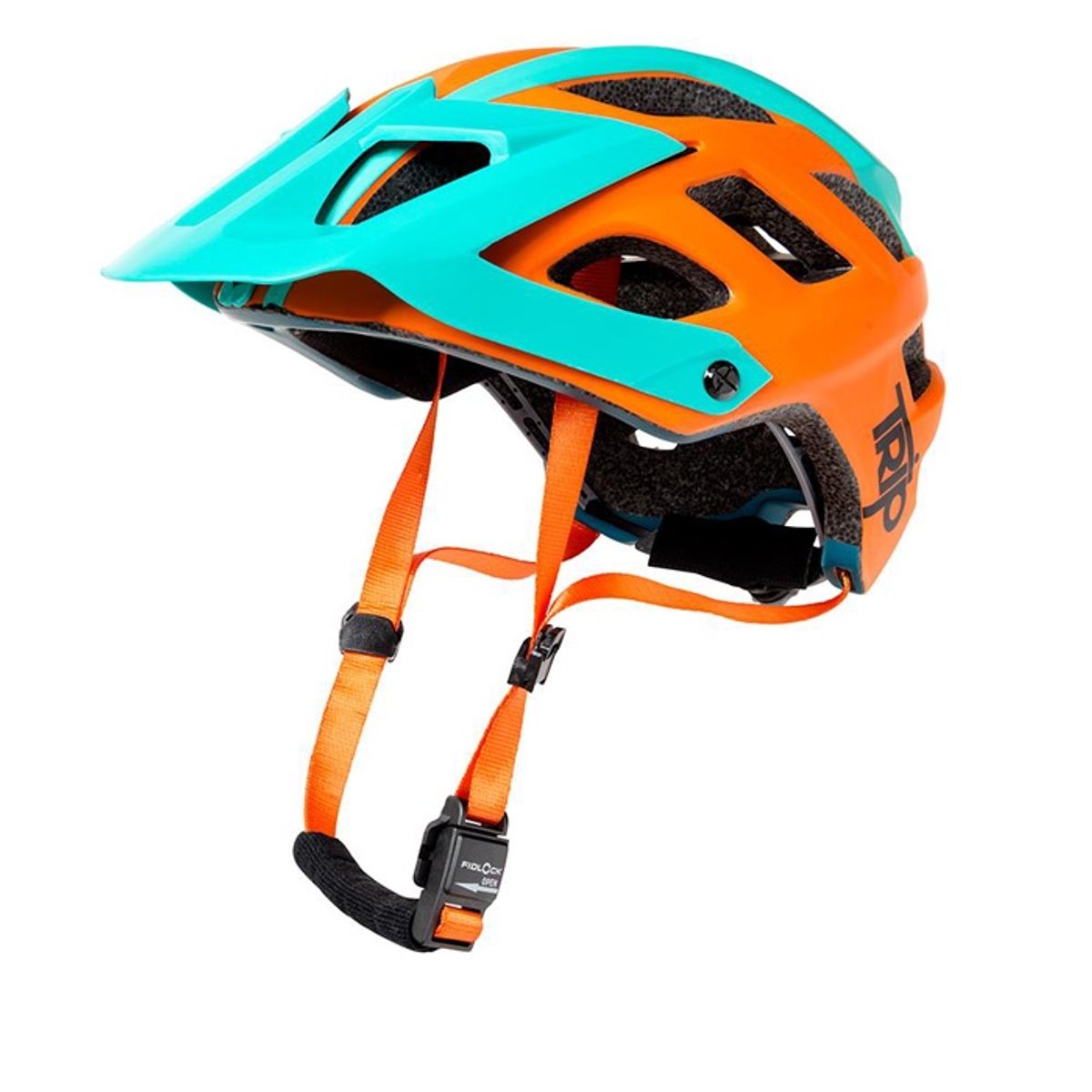 TRIP - Casco Bicicleta Enduro Orange Talla L