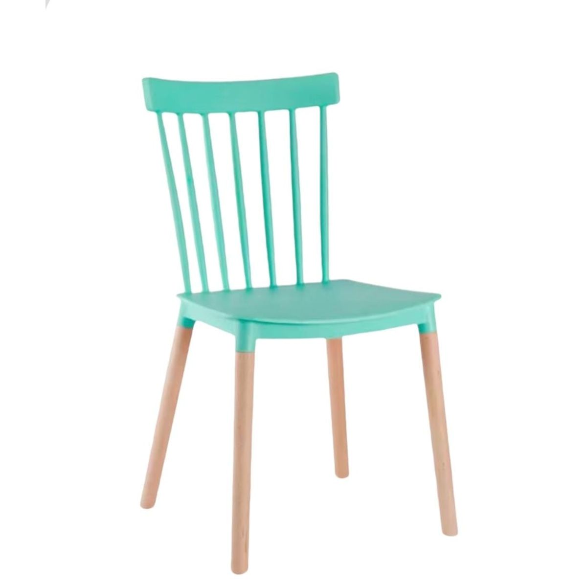 HABITA2 CHILE - Silla de Comedor Windsor de Polipropileno Menta