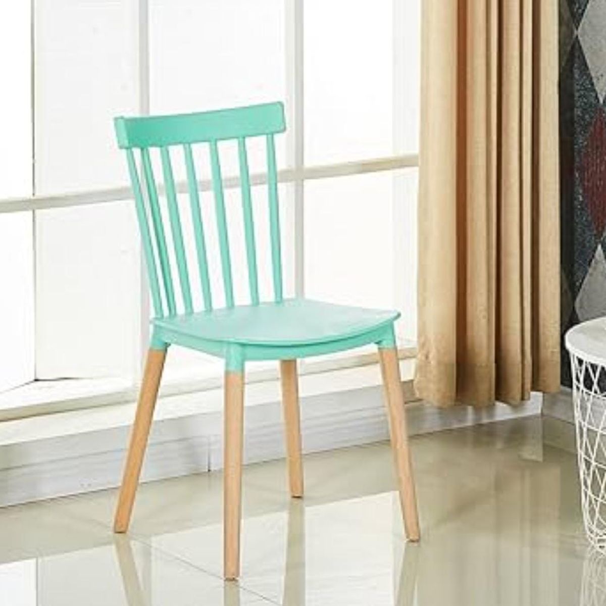 HABITA2 CHILE - Silla de Comedor Windsor de Polipropileno Menta