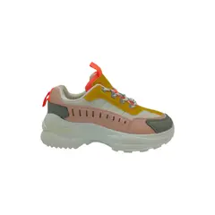 PAND G - Zapatilla Rosa Plataforma Mujer