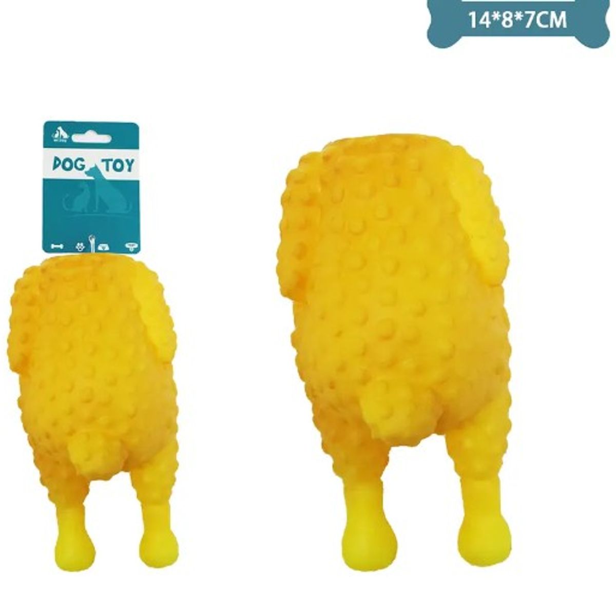 GENERICO - Juguete De Pollo Asado Para Mascotas 1487Cm 70G