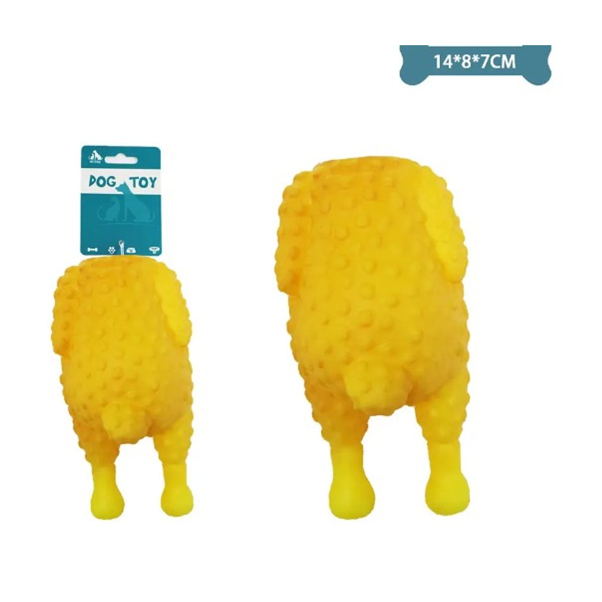 GENERICO - Juguete De Pollo Asado Para Mascotas 1487Cm 70G