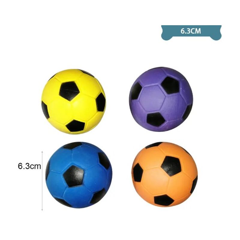 GENERICO - Pelota De Fútbol Para Mascotas Color Aleatorio 63Cm 85G