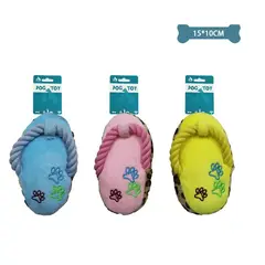 GENERICO - Peluche De Zapatilla Para Mascotas Color Aleatorio 1510Cm
