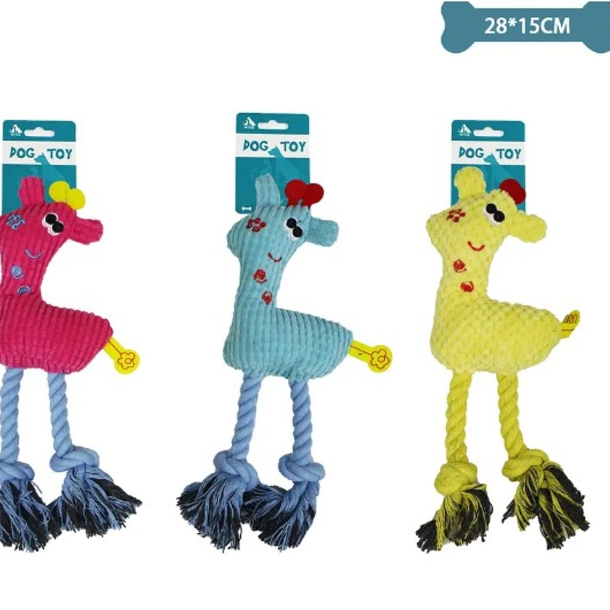 GENERICO - Peluche De Ciervo Para Mascotas Color Aleatorio 2815Cm