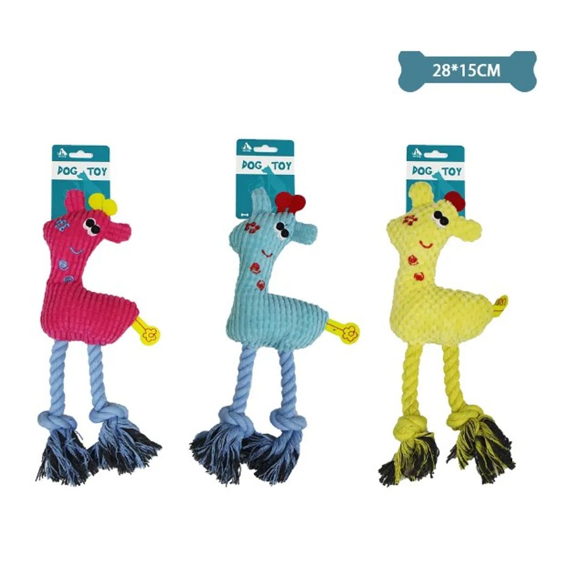 GENERICO - Peluche De Ciervo Para Mascotas Color Aleatorio 2815Cm