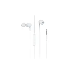 GENERICO - Auriculares con cable HS653 con microfono in-ear headset vidvie blanco