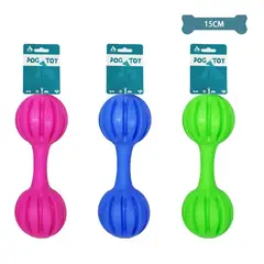 GENERICO - Mancuerna Lineal Para Mascotas Color Aleatorio 15Cm 112G