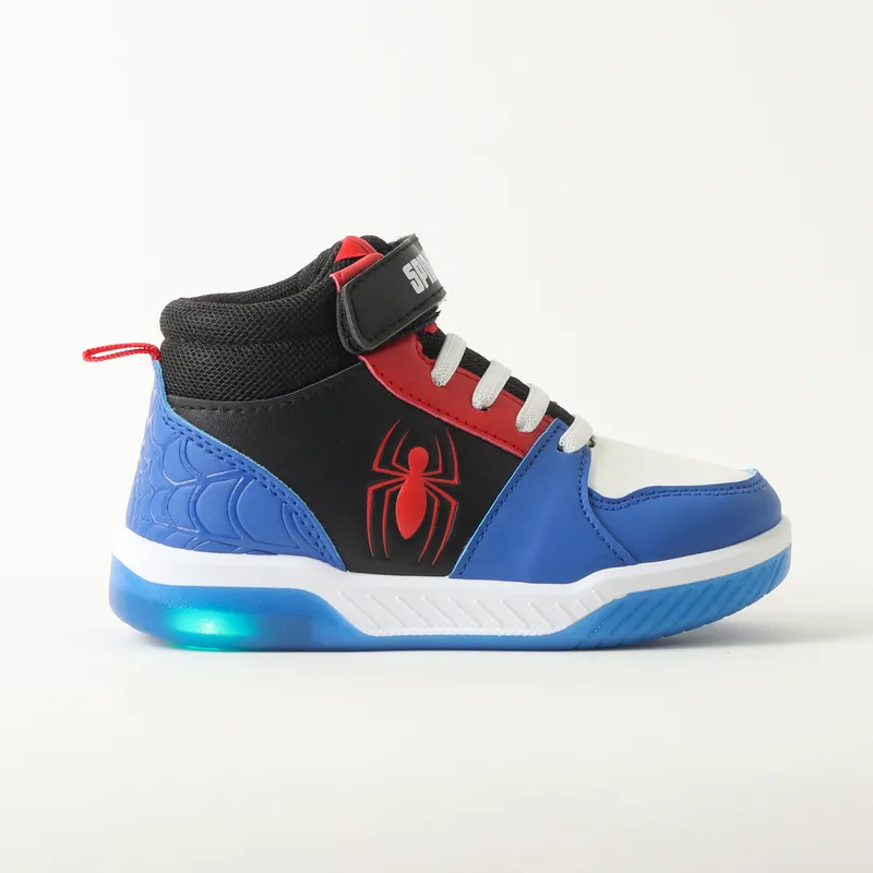 MARVEL - Zapatilla Con Luces Niño Spiderman Spidey Pulse Azul Marvel