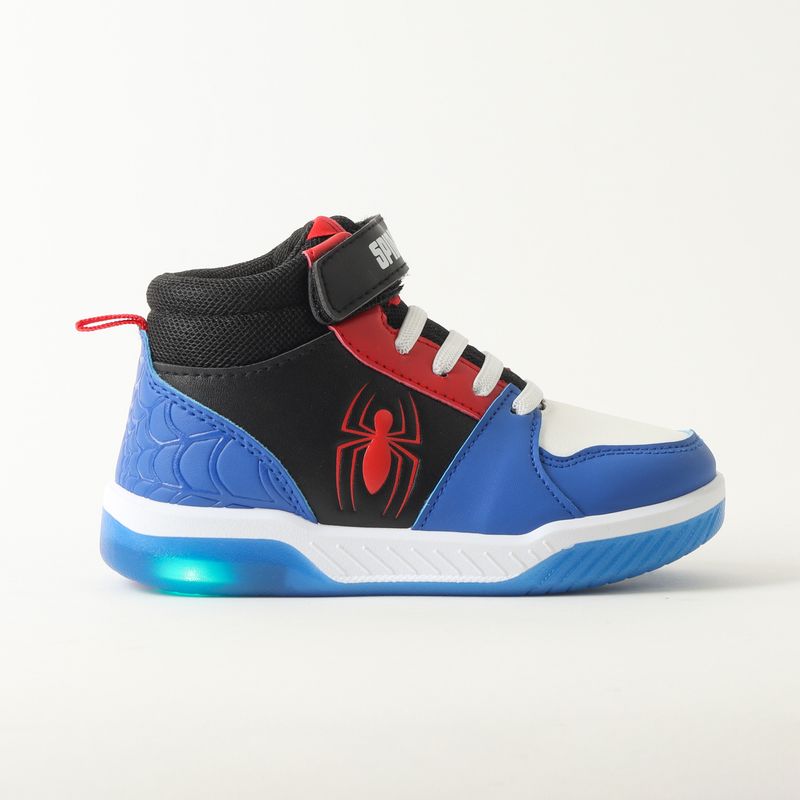 MARVEL - Zapatilla Con Luces Niño Spiderman Spidey Pulse Azul Marvel