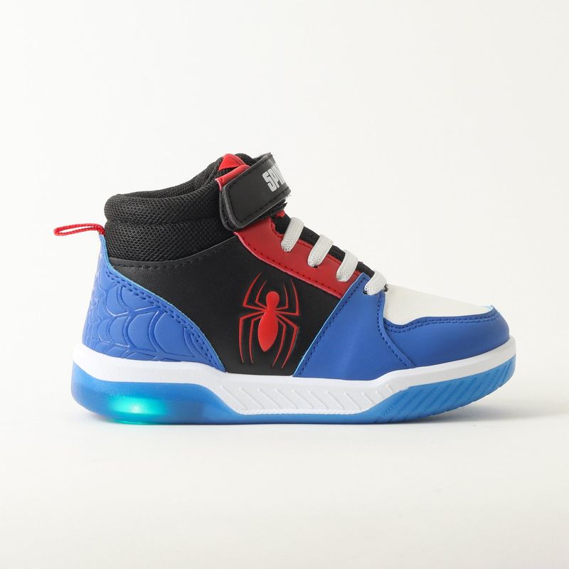 MARVEL - Zapatilla Con Luces Niño Spiderman Spidey Pulse Azul Marvel