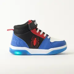 MARVEL - Zapatilla Con Luces Niño Spiderman Spidey Pulse Azul