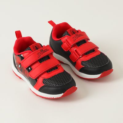 Imagen 2 del producto Zapatillas Con Luces En Personaje Niño Spiderman Negro