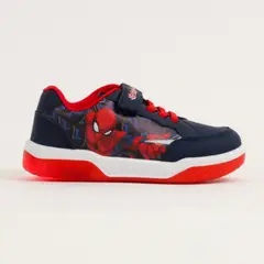 MARVEL - Zapatillas Spider-Man con Velcro y Diseño de Telaraña - Niños 3-8 Años