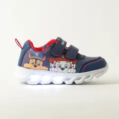 PAW PATROL - Zapatilla Con Luces Niño Duo Paws Azul