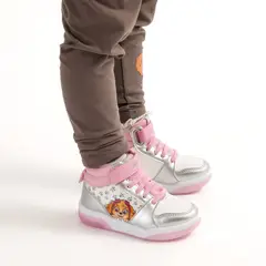 PAW PATROL - Zapatilla Con Luces Niña Sky Paws Rosado