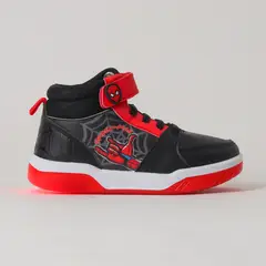 MARVEL - Zapatilla Con Luces Niño Spiderman Hand Gesture Negro
