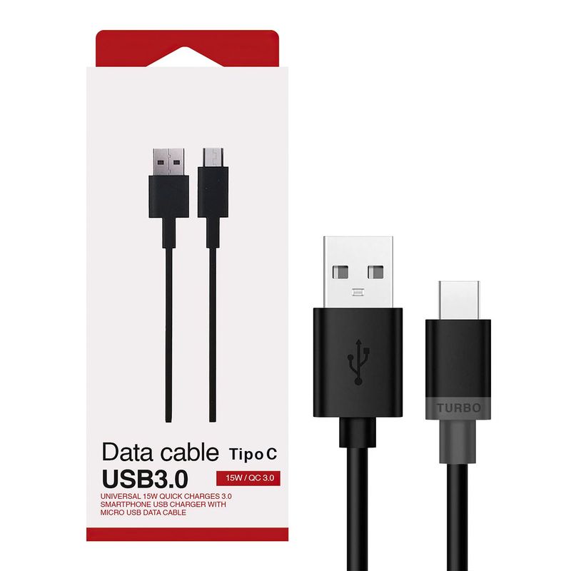 GENERICO - Cable USB-C a USB-A Compatible con Motorola 15W 1 Metro