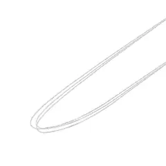 JB JOYAS BARON - Cadena Oro Blanco 18kt Delgada