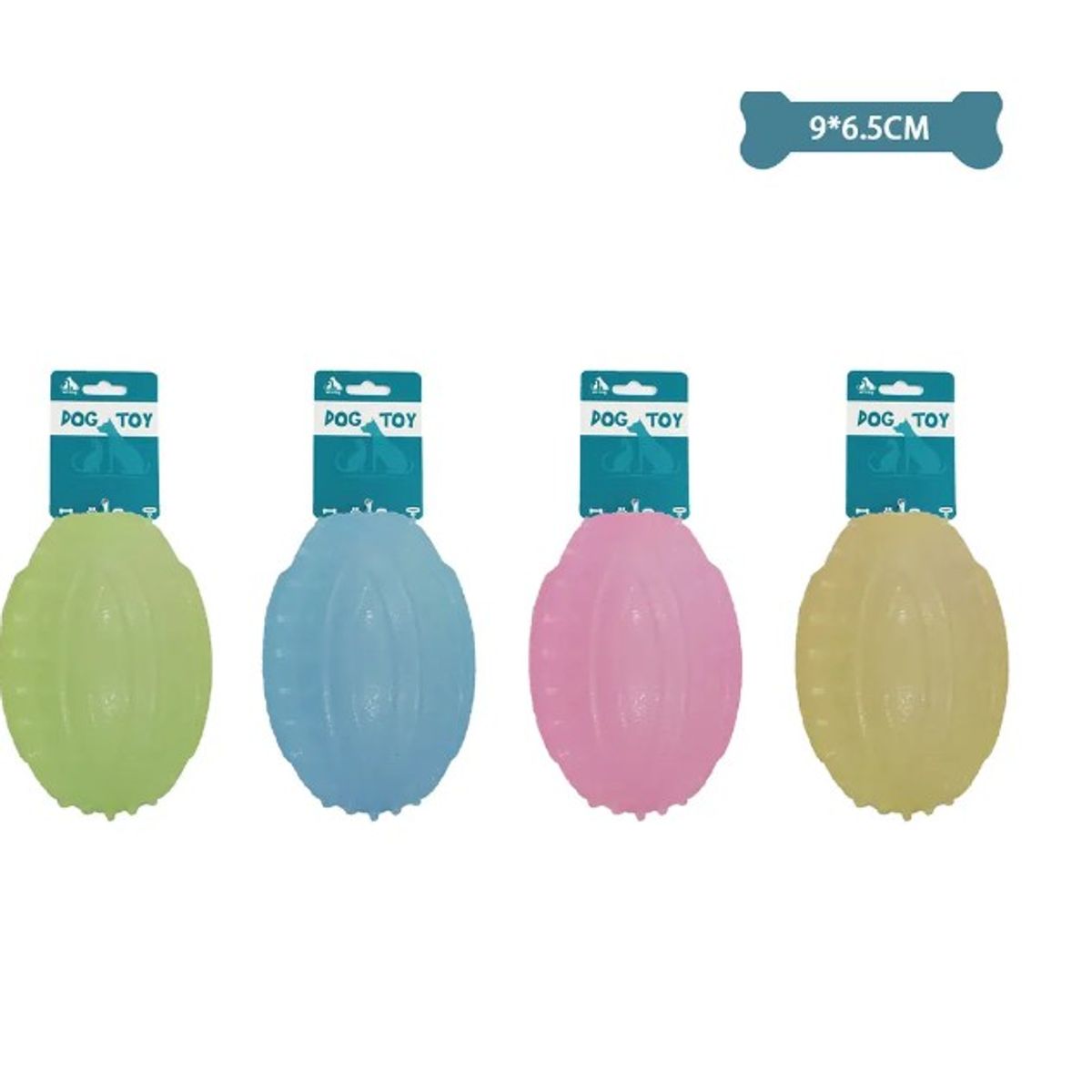 GENERICO - Balón De Fútbol Transparente Color Aleatorio 965Cm