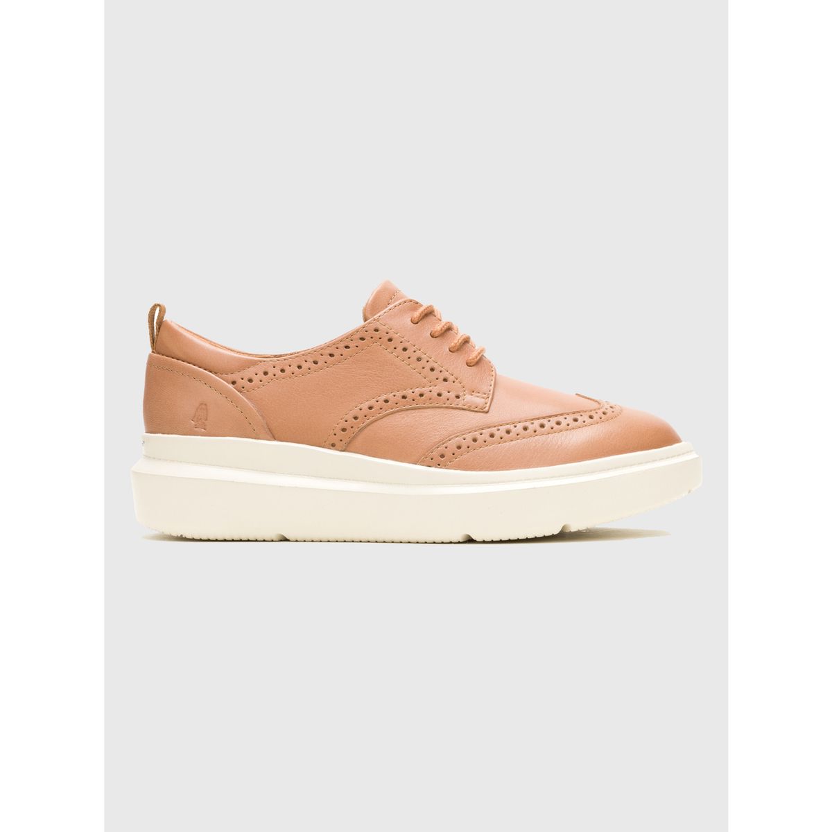 HUSH PUPPIES - Zapato Cuero Mujer Joy Wingtip Camel HUSH PUPPIES