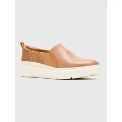HUSH PUPPIES - Zapato Cuero Mujer Joy Slip On Camel