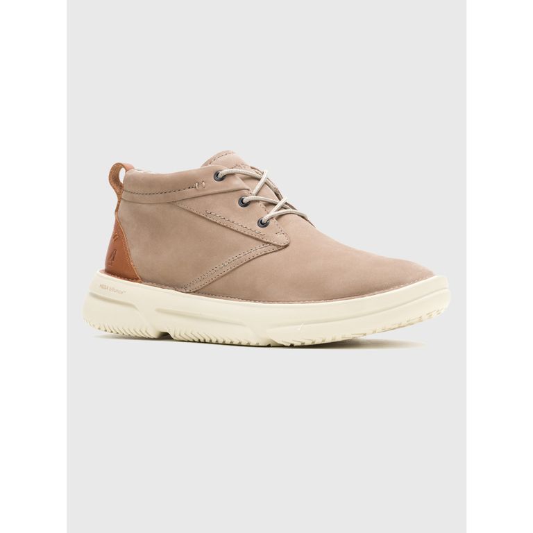 Botín Cuero Hombre Baylor Chukka Gris