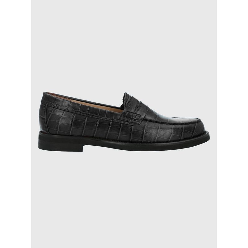 HUSH PUPPIES - Mocasín Cuero Mujer Uma Negro HUSH PUPPIES