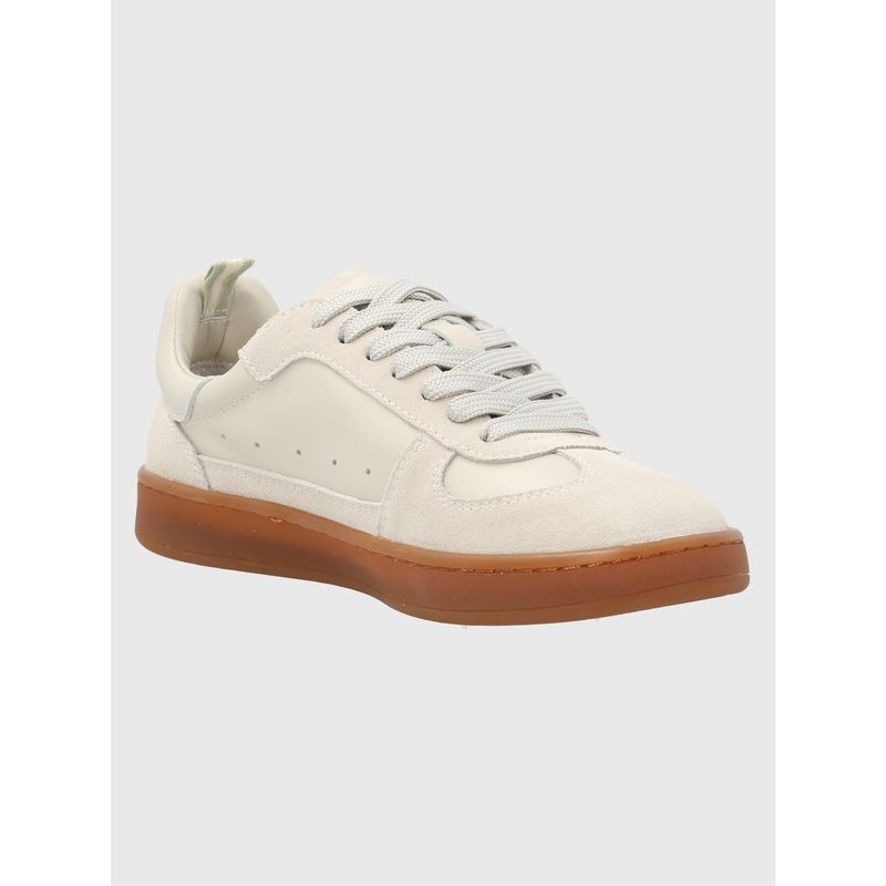 HUSH PUPPIES - Zapatilla Cuero Mujer Dallas Blanco HUSH PUPPIES