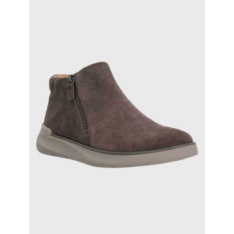 HUSH PUPPIES - Botín Cuero Mujer Juliet Gris HUSH PUPPIES