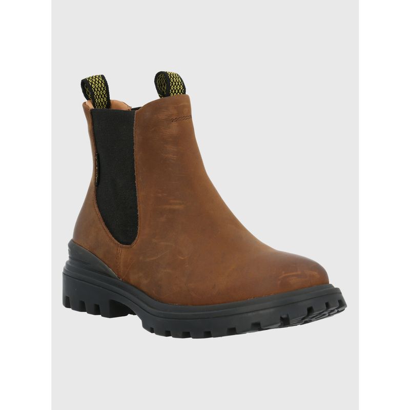 HUSH PUPPIES - Botín Cuero Mujer One And Only Café HUSH PUPPIES