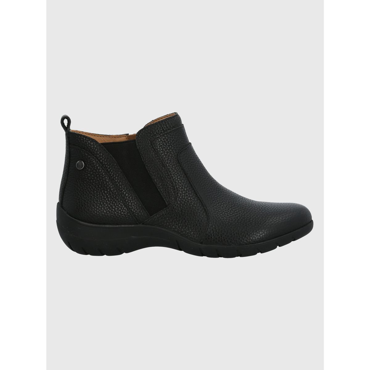 HUSH PUPPIES - Botín Cuero Mujer Ever Negro HUSH PUPPIES
