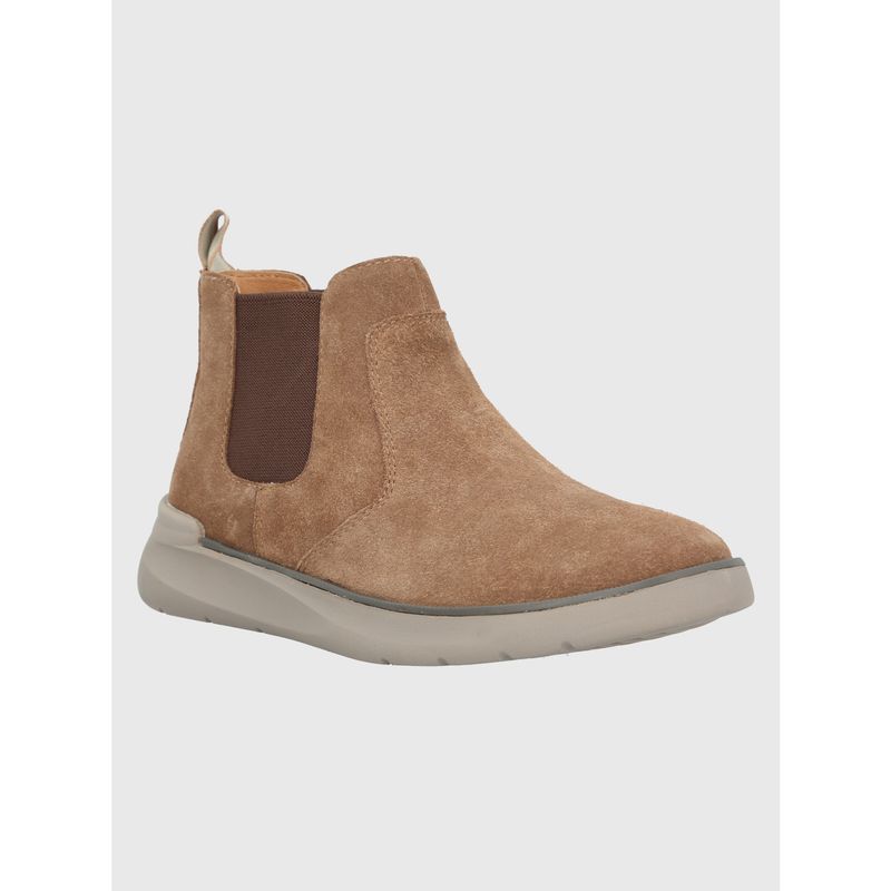 HUSH PUPPIES - Botín Cuero Mujer Flora Café HUSH PUPPIES