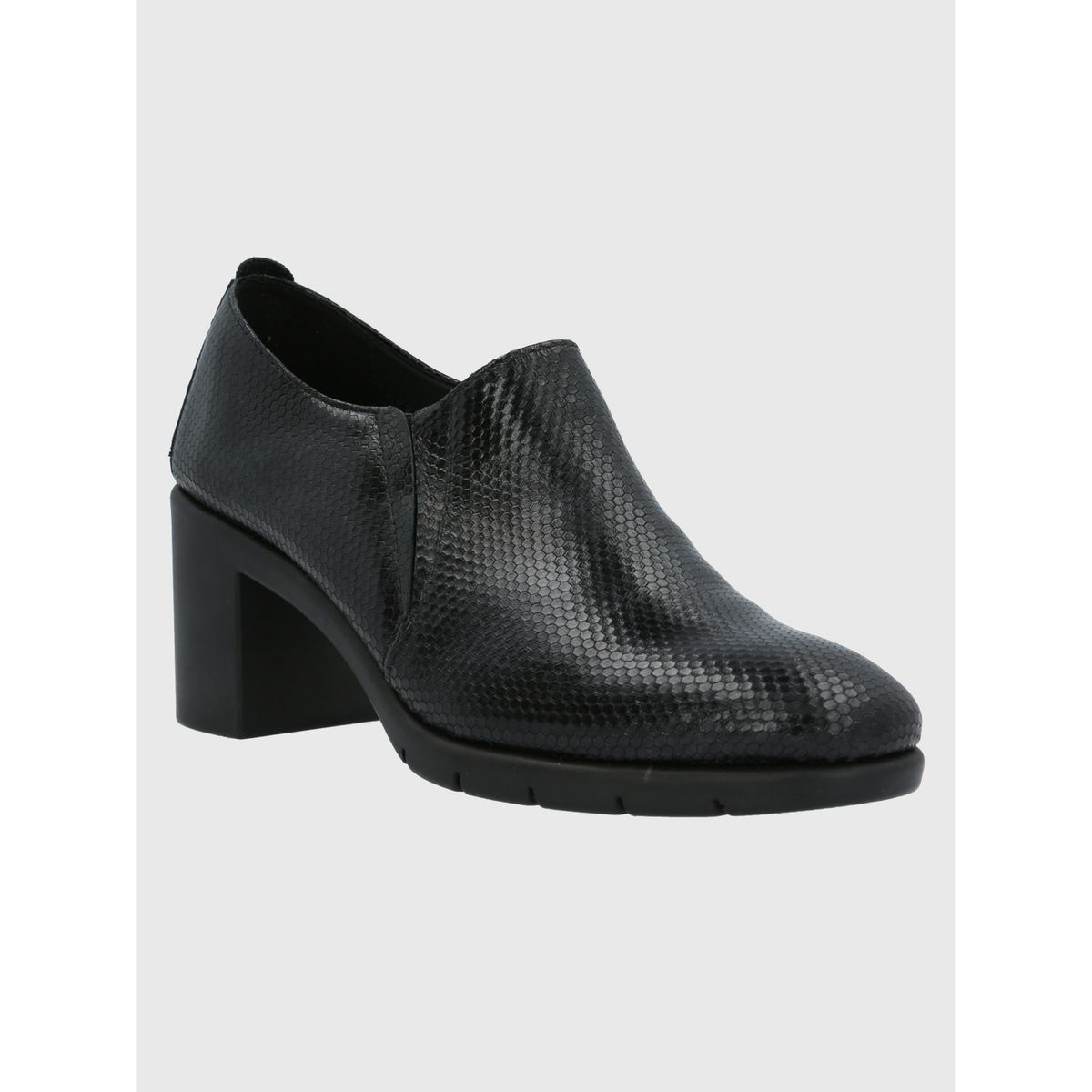 HUSH PUPPIES - Zapato Cuero Mujer Neli Negro HUSH PUPPIES