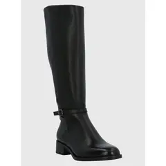 HUSH PUPPIES - Bota Cuero Mujer Kyla Negro