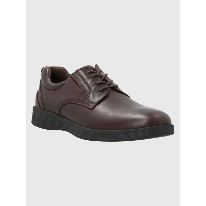 HUSH PUPPIES - Zapato Cuero Hombre Spinal Village Burdeo HUSH PUPPIES