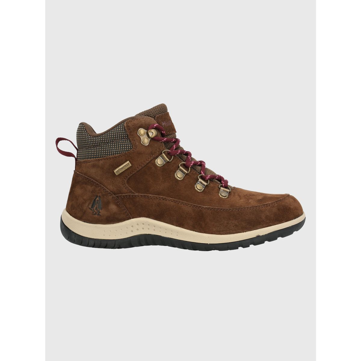 HUSH PUPPIES - Botín Cuero Mujer Emur Café HUSH PUPPIES