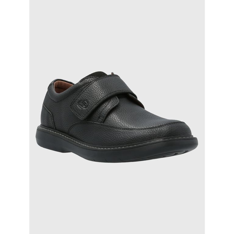 Zapato Cuero Hombre Iowa Negro