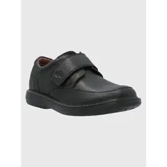 HUSH PUPPIES - Zapato Cuero Hombre Iowa Negro
