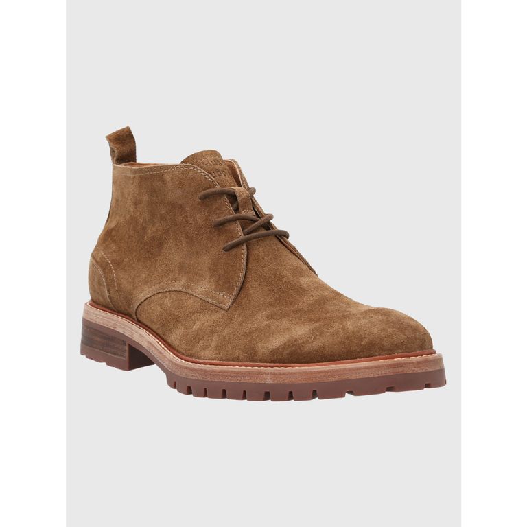 Botín Cuero Hombre Milvio Taupe