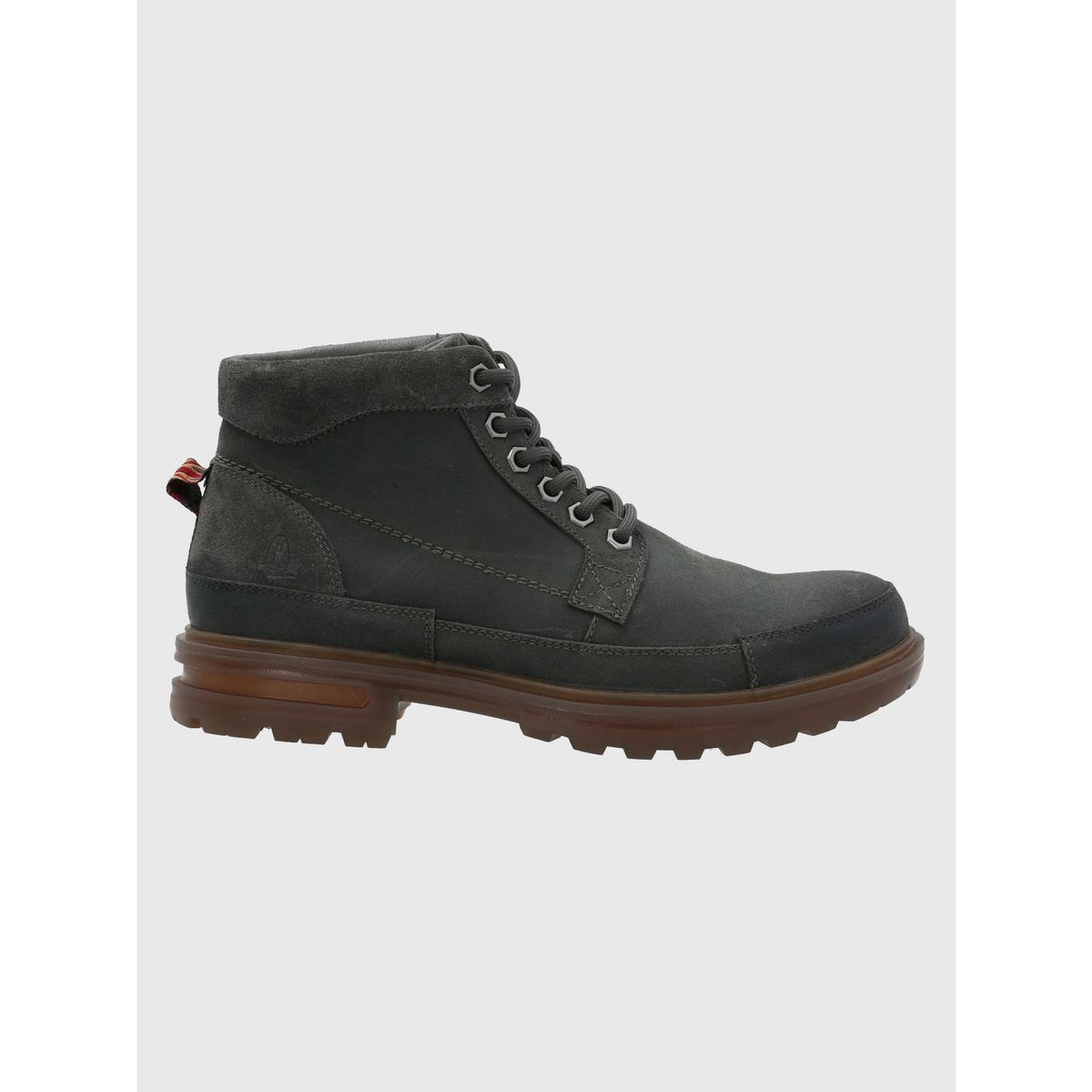 HUSH PUPPIES - Botín Cuero Hombre Terzo Gris Oscuro HUSH PUPPIES