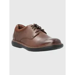 HUSH PUPPIES - Zapato Cuero Hombre Ohio Café Oscuro
