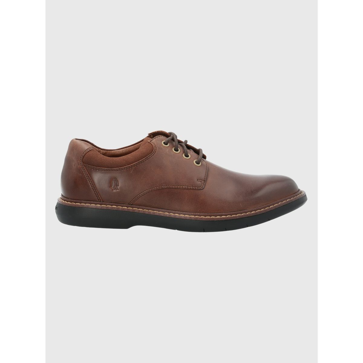 HUSH PUPPIES - Zapato Cuero Hombre Ohio Café Oscuro HUSH PUPPIES
