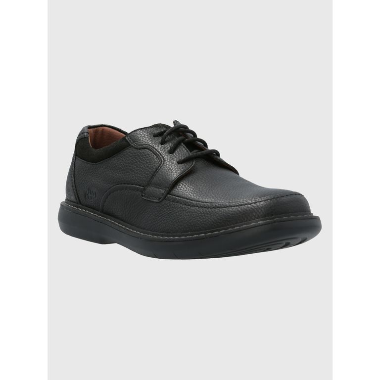 Zapato Cuero Hombre Kansas Negro